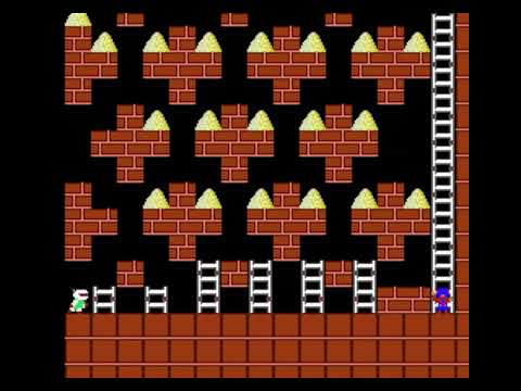 Видео: Championship Lode Runner. Прохождение 7. STAGE 12