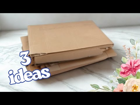 Видео: Это всего лишь коробка… Пока вы не увидите, что я из нее сделала!