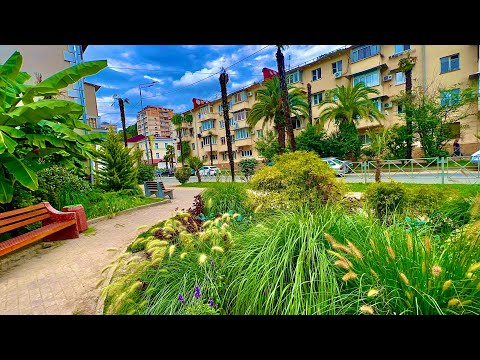 Видео: СОЧИ ХОСТА прогулка по городу. Тишина и гармония. Атмосфера уюта и тепла. 15.07.23