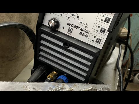 Видео: Настройка аргоновой сварки HZXVOGEN HVT250P AC DC