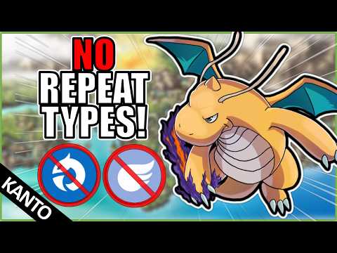 Видео: Могу ли я победить Pokemon Leaf Green, используя ОДНОГО покемона каждого типа? И это Хардкорный Н...