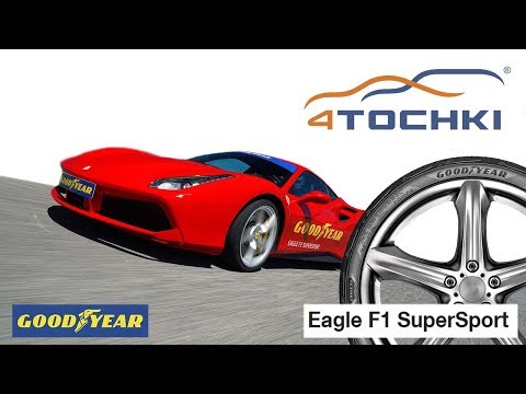 Видео: Goodyear Eagle F1 SuperSport на 4 точки. Шины и диски 4точки - Wheels & Tyres