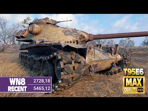 Видео: T95E6: Профи на редком танке - World of Tanks