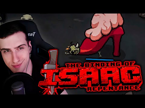 Видео: АЙЗЕК НА СКОРОСТИ х3 ► HELLYEAHPLAY ИГРАЕТ В THE BINDING OF ISAAC REPENTANCE