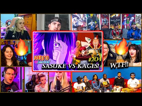Видео: 🔥Саске против Каге🤯 Сила Пяти Каге!!😈Shippuden 204 РЕАКЦИИ MASHUP Shippuden Зарубежные реакции