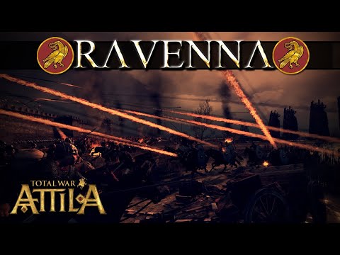 Видео: Attila Total War лучшая игра серии. Причина первая: осады. Равенна.