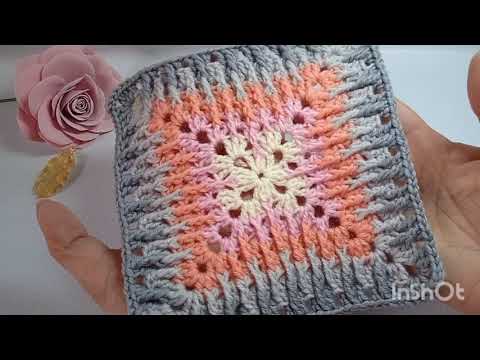 Видео: ❧ Бабушкин квадрат вяжем крючком ☙ Вяжем уютную подушку  / CROCHET BEAUTIFUL GRANNY SQUARE