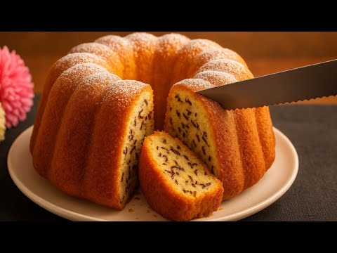 Видео: Японский пирог из 2 яиц за 5 минут — никто не знает этого трюка.