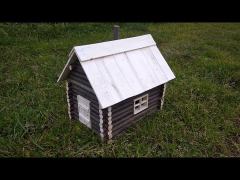 Видео: Как Сделать Домик Из Веток? #1/How to make a house out of branches? #1