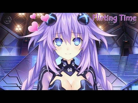 Видео: Purple Heart флиртует со сценами событий Steamax! - 💖Megadimension Neptunia VII💜 {Английский, Ful...