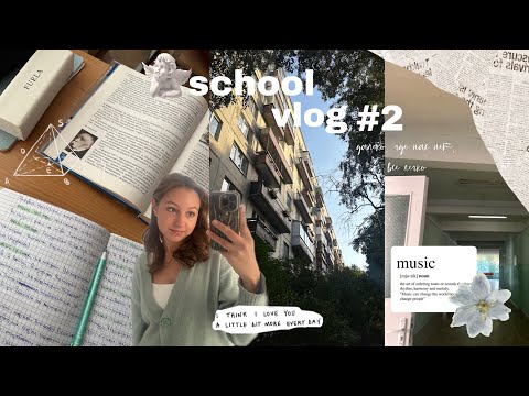 Видео: school vlog#2: будни десятиклассницы, учеба, работа, день рождение школы 💋🎓