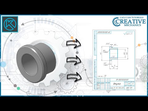 Видео: Чертеж детали в Компас 3D