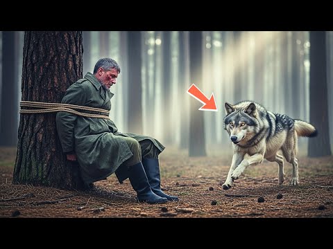 Видео: Серый волк нашёл ветерана, связанного в тайге — то, что произошло дальше, изменило всё
