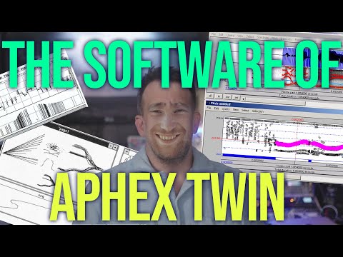 Видео: Использованный Aphex Twin для программного обеспечения Batsh*t