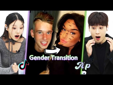 Видео: Смена пола?! Реакция корейского мужчины и женщины на вызов трансгендеров | асопо