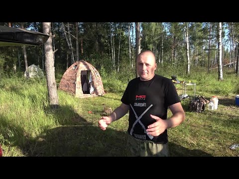 Видео: Как Скобари уток стреляли. Один выстрел одна цель. Шикарный отдых на торфяных болотах!!!