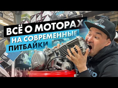 Видео: Всё о китайских моторах для ПИТБАЙКОВ! YX, Zongshen, Daytona - выбираем лучший двигатель.