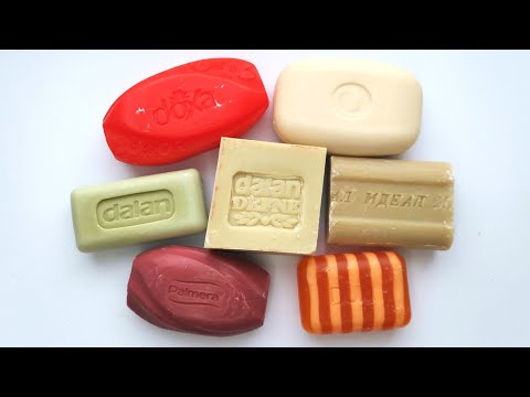 Видео: 🎧ASMR cutting soap. Satisfying video. АСМР резка мыла.