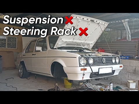 Видео: Снятие передней подвески и рулевой рейки — сборка VW MK1