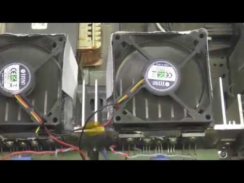 Видео: Усилитель мощности ЛАНЗАР в корпусе Sherwood AX-5505