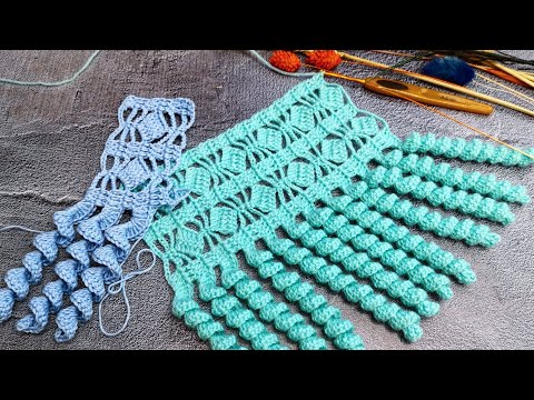 Видео: Ну ОЧЕНЬ интересное изделие🔥Палантин и не только🔥Pattern for tippet