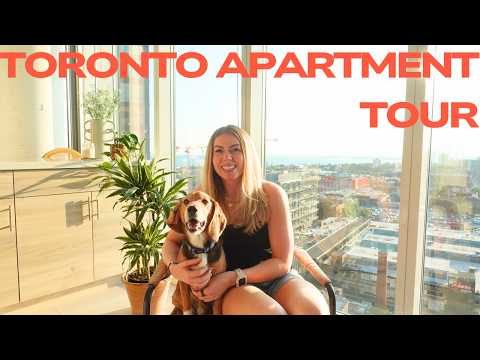 Видео: Внутри квартиры в Торонто за 2400 долларов | Экскурсия по кондоминиуму Liberty Village
