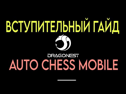 Видео: ВСТУПИТЕЛЬНЫЙ ГАЙД ПО ИГРЕ В AUTO CHESS MOBILE