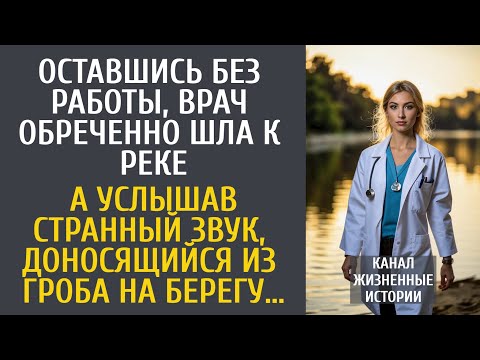 Видео: Оставшись без работы, врач обреченно шла к реке… А услышав странный звук из гроба лежащего на берегу
