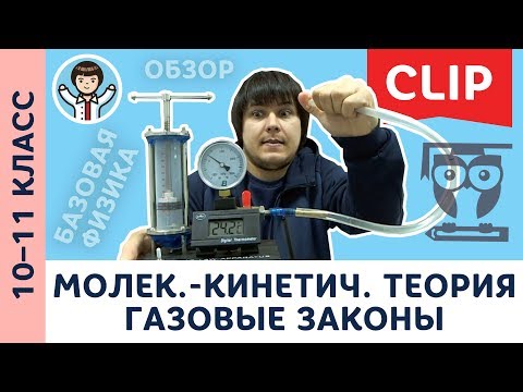 Видео: Молекулярная физика, молекулярно кинетическая теория, ЕГЭ | 10, 11 класс [ CLIP #1 по физике ]