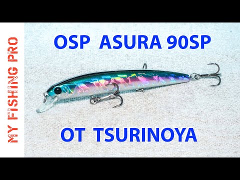 Видео: O.S.P ASURA от TSURINOYA. Обзор и тест в воде.