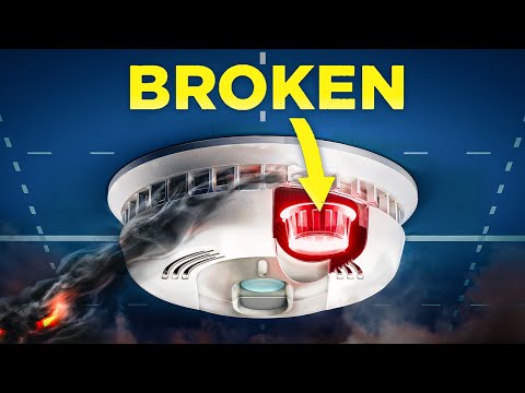 Видео: Почему самый распространённый дымовой извещатель опасен