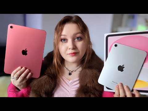 Видео: АСМР Распаковка iPad 10 (2022) и сравнение с iPad mini 7 (2024) ASMR unboxing 🍏