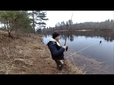 Видео: за НАЛИМОМ на р.ЛУГА в ДЕКАБРЕ. 2019-20.