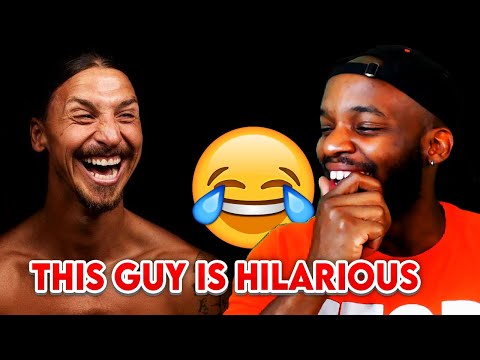 Видео: 😂Американец отреагировал на «Самые смешные моменты Златана Ибрагимовича» 😂😂