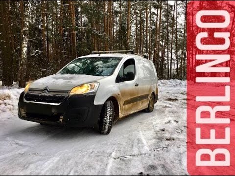 Видео: Citroen Berlingo II дизель. Зимняя трасса