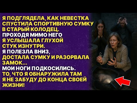 Видео: Я нашла то, что невестка хотела спрятать в старом колодце  Правда вас шокирует!