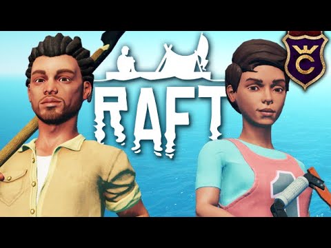 Видео: ДВОЕ НА ПЛОТУ! ∎ #1 ∎ Raft Прохождение