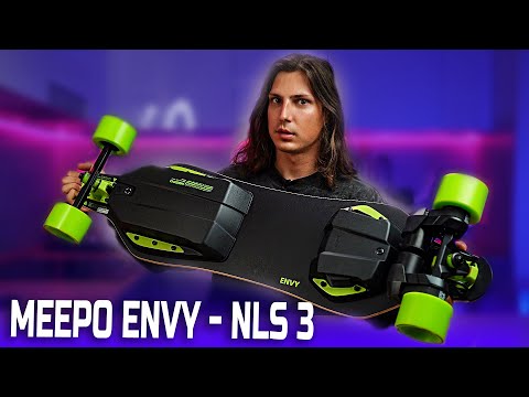 Видео: ОБЗОР ЭЛЕКТРОСКЕЙТ MEEPO ENVY - NLS 3 / ГОРОДСКОЙ ЭЛЕКТРО СКЕЙТ!