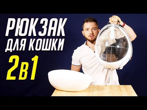 Видео: Рюкзак 2в1 для кошки и собаки. Обзор и сравнение.