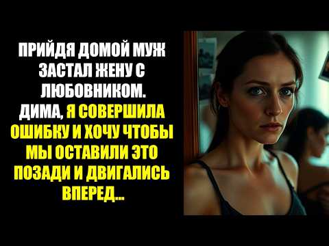 Видео: Прийдя домой муж застал жену с любовником.Дима, я совершила ошибку и хочу чтобы мы оставили это ...