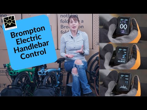 Видео: Электронное управление рулем Brompton