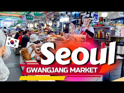 Видео: Южная Корея🇰🇷Кванчжан-традиционный рынок в Сеуле