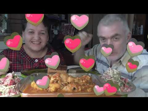 Видео: MUKBANG RUSSIA|ЧАХОХБИЛИ ПО_РУССКИ|КАРТОШКА и КУРОЧКА|ВКУСНЫЙ САЛАТ|ДОМАШНЯЯ ЕДА
