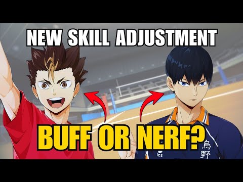Видео: НОВЫЕ ИЗМЕНЕНИЯ НАВЫКОВ ДЛЯ НИШИНОИ И КАГЕЯМЫ — HAIKYU!! FLY HIGH