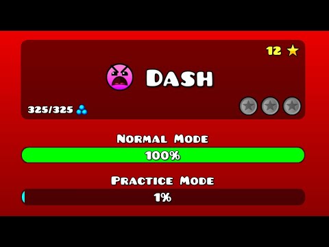 Видео: "Dash" 100% | Geometry Dash | Геометри деш 2.2