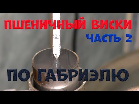 Видео: Пшеничный виски по Габриэлю Часть 2. (Люксталь 7М).