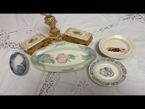 Видео: Посуда Каменнобродского фаянсового завода #коллекцияпосуды#фарфор#Каменныйброд