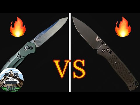 Видео: Benchmade 940 Osborne против элитного Benchmade Bugout CF