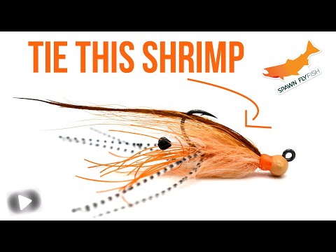 Видео: Выкройка мушки для ловли креветок на причале — Урок по вязанию мушек — Выкройка мушки для солёной...
