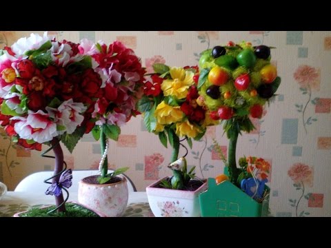 Видео: Покупки для творчества в Fix Price и мои ТОПИАРИИ